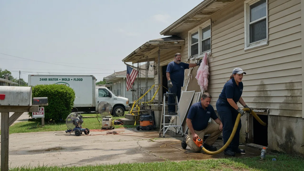 Water Damage Repair in Priddy, TX near me